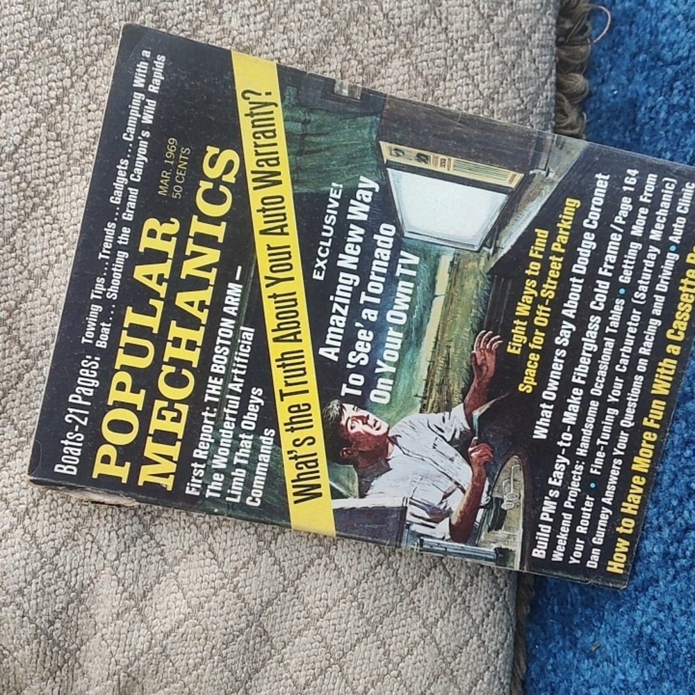 Popular Mechanics Magazine March 1969